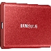Твердотельный накопитель Samsung SSD 500GB T7 Touch, USB Type-C, R/W 1000/1050MB/s, Red, фото 15