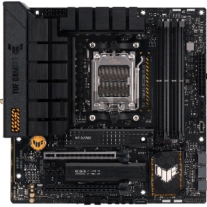 Материнская плата ASUS TUF GAMING B650M-PLUS WIFI AM5 micro-ATX 4xDDR5 2xPCIEx16 PCIEx1 2xM.2 HDMI DP 2.5GLAN WIFI (90MB1BF0-M0EAY0)