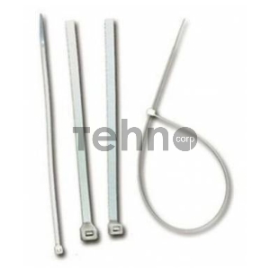 Стяжка пластиковая Lanmaster TWT-CV-150 150x3.6мм (упак:100шт) нейлон 6.6 внутри помещений