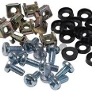 Набор ITK  закладных винтов-шайб-гаек под крестовую отвертку (M6x12мм)