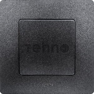 Выключатель одноклавишный, автоматические клеммы, Etika, 10AX, 250В~, антрацит Выключатель одноклавишный, автоматические клеммы, Etika, 10AX, 250В~, антрацит