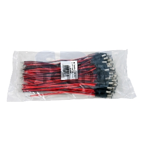 Разъем питания штекер 2.5х5.5x10 мм с проводом 20 см REXANT