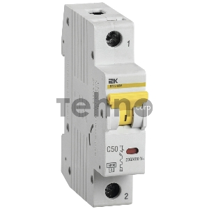Выключатель автоматический IEK ВА47-60M 1Р 50А 6кА С