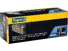 Скобы RAPID 11897602 18 мм, тип 55, 4000 шт узкие, супертвердые, закаленные, тип 55 (C / 14 / 606)