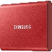 Твердотельный накопитель Samsung SSD 500GB T7 Touch, USB Type-C, R/W 1000/1050MB/s, Red, фото 16