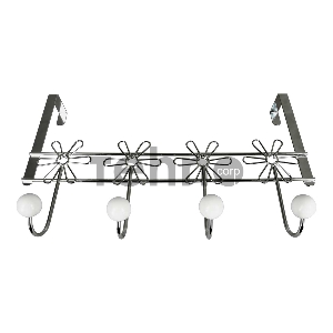 Вешалка на дверь ROSENBERG R-355061, 4 крючка Вешалка на дверь ROSENBERG R-355061, 4 крючка