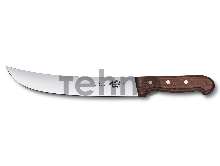 Нож кухонный Victorinox Cimeter (5.7300.25) стальной разделочный для стейка лезв.250мм прямая заточка бордовый