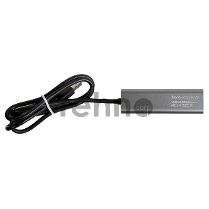 Переходник разветвитель Hoco HB1 USB - 4USB (USB 2.0 - 480 Мбит/с), 0.8 м, серый