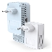 Комплект гигабитных TP-Link Wi‑Fi Powerline адаптеров AV1000 Gigabit Powerline ac Wi-Fi Kit, Dual band 802.11ac Wi-Fi - AC750 dual band Wi-Fi (433Mbps on 5GHz & 300Mbps on 2.4GHz)(TL-WPA7517 & TL-PA7017), фото 5