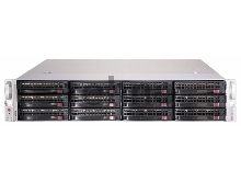 Корпус SuperMicro CSE-826BE2C-R741JBOD 2x740W черный