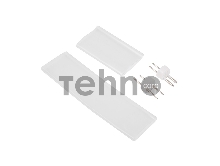 Установочный набор для дюралайта 2W ∅10мм (коннектор с иголкой, выпрямитель, заглушка), до 100м