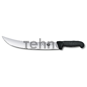 Нож кухонный Victorinox Cimeter (5.7303.31) стальной разделочный для стейка лезв.310мм прямая заточка черный