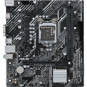 Материнская плата Asus Prime H510M-K, LGA1200, H510, 2*DDR4, D-Sub + HDMI, SATA3, Audio, Gb LAN, USB 3.2, USB 2.0, COM*1 header (w/o cable), mATX