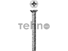 Винт DIN 965, M5 x 45 мм, 5 кг, кл. пр. 4.8, оцинкованный, ЗУБР