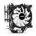 Кулер ExeGate Dark Magic EXX400V2-PWM.RGB (Al+Cu, черное покрытие, 4 тепл.трубки, LGA775/1150/1151/1155/1156/1200/1700/AM2/AM2+/AM3/AM3+/AM4/FM1/FM2/754/939/940, TDP 140W, Fan 120mm, PWM, 1200-2100RPM, Hydro bearing, 4pin, 11-24db, 605г, RGB подсветка, с термопастой, на защелках, Color Box), фото 3
