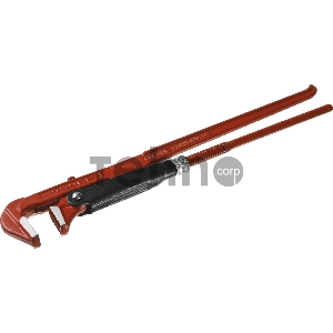 Ключ трубный ЗУБР 27314-2 МАСТЕР  рычажный, прямые губки, цельнокованный, № 2, 1.5