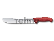 Нож кухонный Victorinox Butchers knife (5.7401.25) стальной разделочный лезв.250мм прямая заточка красный