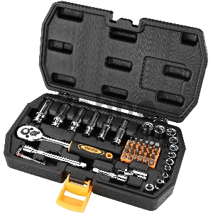 Набор инструментов Deko DKMT49 49 предметов (жесткий кейс)