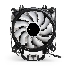 Кулер ExeGate Dark Magic EXX400V2-PWM.RGB (Al+Cu, черное покрытие, 4 тепл.трубки, LGA775/1150/1151/1155/1156/1200/1700/AM2/AM2+/AM3/AM3+/AM4/FM1/FM2/754/939/940, TDP 140W, Fan 120mm, PWM, 1200-2100RPM, Hydro bearing, 4pin, 11-24db, 605г, RGB подсветка, с термопастой, на защелках, Color Box), фото 4
