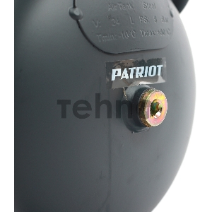 Компрессор Patriot поршневой масляный Professional 24-320, 320 л/мин, 8 бар, 2000 Вт, 24 л, быстросъемный 1/4 + елочка