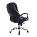 Кресло руководителя Бюрократ T-9950/BLACK-PU сиденье черный искусственная кожа крестовина хром, фото 3