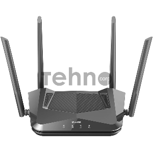 Двухдиапазонный гигабитный Wi-Fi 6 маршрутизатор D-Link DIR-X1530/RU/A1A AX1500 (466526)