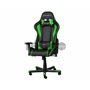 Компьютерное кресло игровое Formula series OH/FE08/NE цвет черный с зелеными вставками нагрузка 120 кг