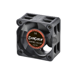 Exegate EX281211RUS Вентилятор ExeGate Mirage-S 40x40x20 подшипник скольжения, 5500 RPM, 23dB, 3pin