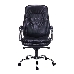 Кресло руководителя Бюрократ T-9950/BLACK-PU сиденье черный искусственная кожа крестовина хром, фото 4