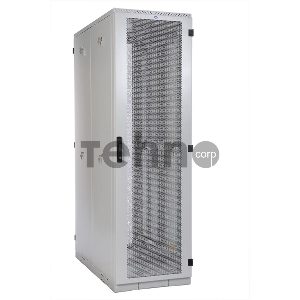 Шкаф серверный напольный 42U (800x1200) дверь перфорированная 2 шт. (ШТК-С-42.8.12-44АА) (3 коробки)