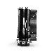 Кулер ExeGate Dark Magic EXX400V2-PWM.RGB (Al+Cu, черное покрытие, 4 тепл.трубки, LGA775/1150/1151/1155/1156/1200/1700/AM2/AM2+/AM3/AM3+/AM4/FM1/FM2/754/939/940, TDP 140W, Fan 120mm, PWM, 1200-2100RPM, Hydro bearing, 4pin, 11-24db, 605г, RGB подсветка, с термопастой, на защелках, Color Box), фото 6