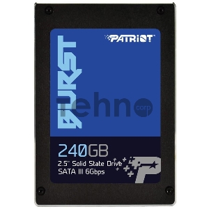 SSD накопитель 2.5 240GB Patriot BURST SATA3 PBU240GS25SSDR