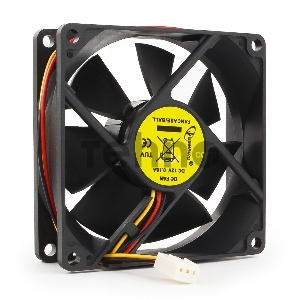 Вентилятор для корпуса Gembird 80x80x25mm, ball, узкий разъем 3 pin FANCASE/BALL