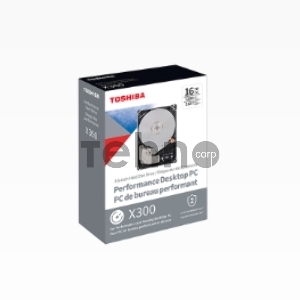 Жесткий диск HDD Toshiba X300 SATA3 6Tb 3.5 7200 256Mb (analog HDWR160UZSVA)