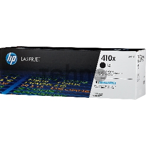 Тонер-картридж Hewlett-Packard HP 410X (CF410X) черный для LJ Pro M452/M477 6500 стр.