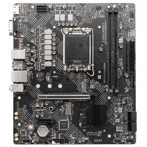 Материнская плата MSI PRO H610M-B DDR4 / Intel H610 LGA1700 2xDDR4-3200 1xPCIex16 4xSATA 1xM.2 HDMI VGA / mATX