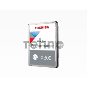 Жесткий диск HDD Toshiba X300 SATA3 6Tb 3.5 7200 256Mb (analog HDWR160UZSVA)