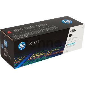Тонер-картридж Hewlett-Packard HP 410X (CF410X) черный для LJ Pro M452/M477 6500 стр.