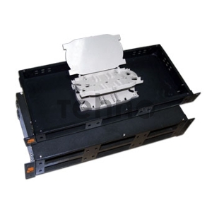 Полка оптическая наборная Lanmaster LAN-FOBM-RM-3P 19 стационарная 1U порт.:3