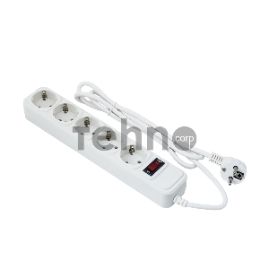 Сетевой фильтр ExeGate EX279182RUS SP-5-10W (5 розеток, 10м, евровилка, белый)