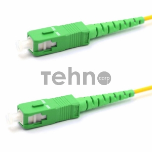 Патч-корд оптический соединительный (SM), 9/125 (OS2), SC/APC-SC/APC, (Simplex), LSZH, 1м