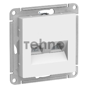 РОЗЕТКА двойная компьютерная RJ45+RJ45, кат.5E, механизм, БЕЛЫЙ РОЗЕТКА двойная компьютерная RJ45+RJ45, кат.5E, механизм, БЕЛЫЙ