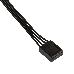Кулер ExeGate Dark Magic EXX400V2-PWM.RGB (Al+Cu, черное покрытие, 4 тепл.трубки, LGA775/1150/1151/1155/1156/1200/1700/AM2/AM2+/AM3/AM3+/AM4/FM1/FM2/754/939/940, TDP 140W, Fan 120mm, PWM, 1200-2100RPM, Hydro bearing, 4pin, 11-24db, 605г, RGB подсветка, с термопастой, на защелках, Color Box), фото 9