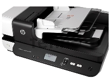 Сканер HP Scanjet Enterprise Flow 7500, планшетный A4 (216x864 mm), 600x600dpi, 24bit, USB, LCD, ADF 100 sheets, 50(100) ppm, Duplex, 1y warr, (замена L2725A)