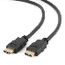 Кабель HDMI Cablexpert CC-HDMI4-6, 1.8м, v1.4, 19M/19M, черный, позол.разъемы, экран, пакет, фото 1
