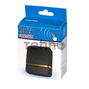 Звонок проводной Элегия соловей 220В 80-90дБА черн./серебр. Тритон ЭС-05