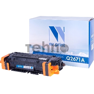 Картридж NV Print совместимый HP Q2671A Cyan для LJ Color 3500/3550/3700 (4000k)