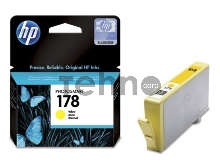 Картридж струйный HP №178 CB320HE желтый для HP C5383/C6383/B8553/D5463 (300стр.)