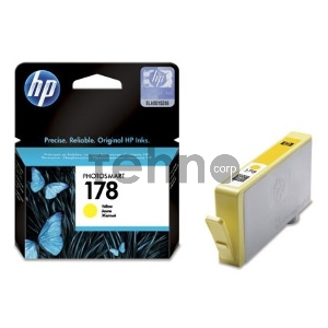 Картридж струйный HP №178 CB320HE желтый для HP C5383/C6383/B8553/D5463 (300стр.)