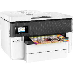 МФУ HP OfficeJet Pro 7740 (G5J38A) Wide Format AiO цветной струйный принтер/копир/сканер/факс, А3, 22/18 стр/мин, ADF, дуплекс, USB, Ethernet, WiFi, белый/черный